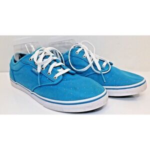 Vans Atwood Sky Blue Shoes Sneakers Skateboarding VN-0NJO8P6 Womens Size 8.5